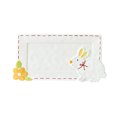 thumbnail image 1 of MasteelfCA 1pc Creative Rabbit Food Plate Cartoon Meal Dish Lovely Dumplings Serving Tray, 1 of 9