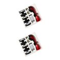 thumbnail image 4 of Máquina pulidora de zapatos eléctrica Minnieouse Cuidado de zapatos de cuero Rojo 2piezas, 4 of 4