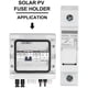 thumbnail image 4 of Portafusibles 1P DC 32A 1000VDC Fotovoltaico PV Fusibles Montado en Riel Base con Fusible 20A 10x38mm ANGGREK Otros, 4 of 8