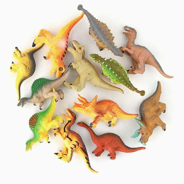 Dinosaure Jouet Réaliste Dinosaure Modèle Ensemble en Plastique