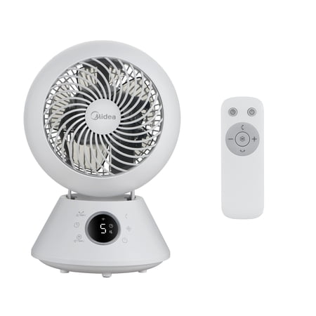 Midea Smart TurboBreeze Air Circulator, White