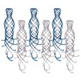 thumbnail image 1 of Tourbillons Chatoyants&44; Bleu & Argent - Pack de 6, 1 of 1