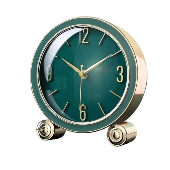 Luxury Table Clocks Living Room Modern Silent Desk Clocks Minimalist Retro Home Decor