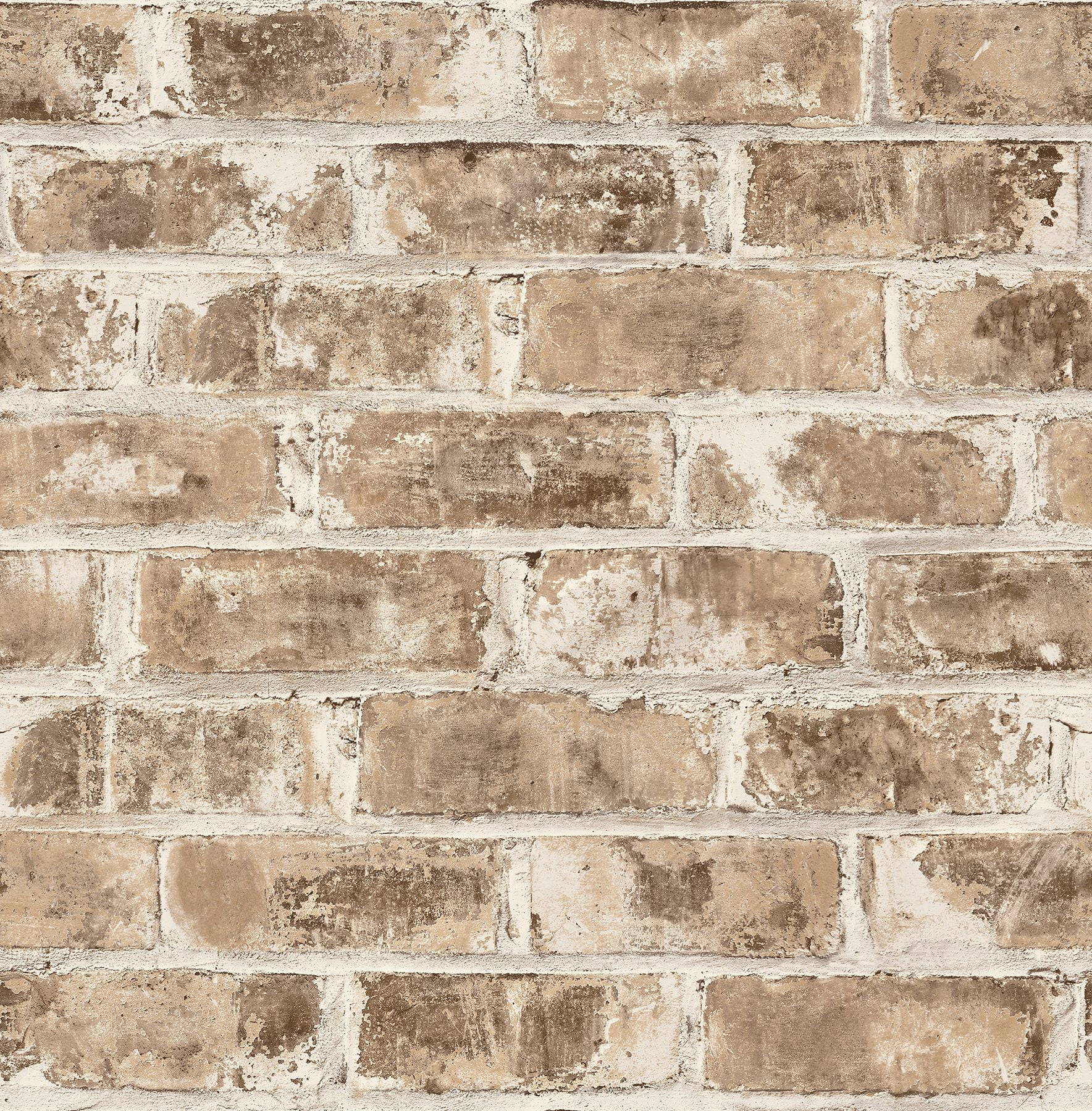 Brewster Jomax Neutral Warehouse Brick Wallpaper