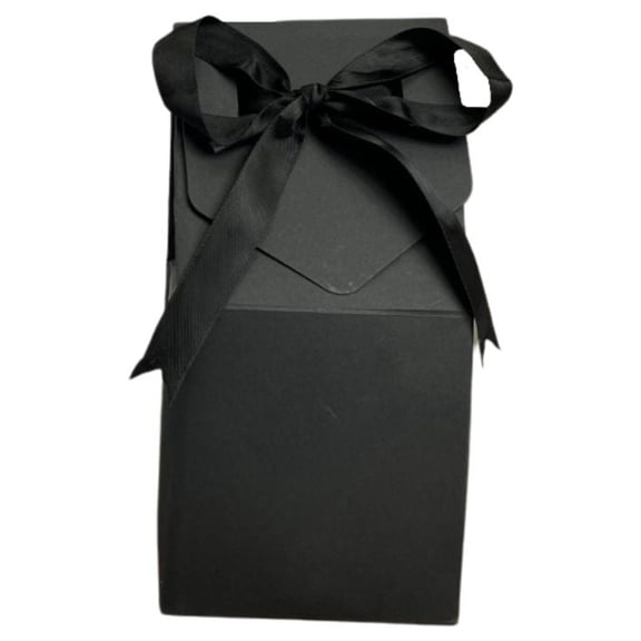 Deluxe Large Black Candle Gift Bag- Candle Making Gift Bag (Box of 12) Free Shipping
