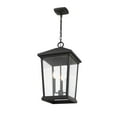 thumbnail image 5 of Z-Lite 3 Light Outdoor Chain Mount Ceiling Fixture, 5 of 6
