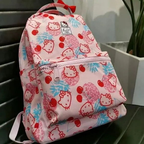 Hello Kitty Backpacks Schoolbag Large School Bags for Teenage Girls Book Bags Anime Student Backpack Female Mochila for Students