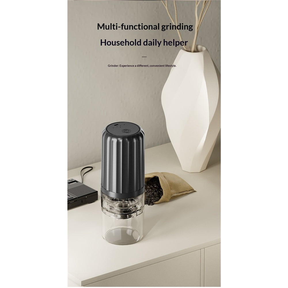 Electric Salt and Pepper Grinder Set Rechargeable, Large Capacity, Adjustable Coarseness,One Hand Automatic Salt Pepper Shaker Set Mill, House Warming Gifts