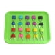 thumbnail image 2 of Juego de y llave Montessori portátil para niños pequeños, regalo de cumpleaños, 10 Uds. 10 piezas Hugo Bloquear juguetes, 2 of 10