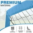 thumbnail image 4 of BOHEN 5x3ft Portable Soccer Goal for Kids Backyard with Carry Bag - Easy Folding Lightweight Fun for Outdoor Indoor Training Games for Teen Youth Adult (Blue, 5x3 FT, 1 Pack), 4 of 9