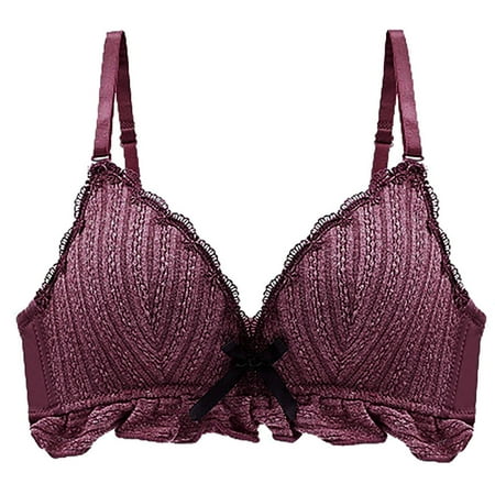 

3pcs Women s French Cup No Underwire Bra Maintenance Bra Type Lace Lingerie Bra bras for women