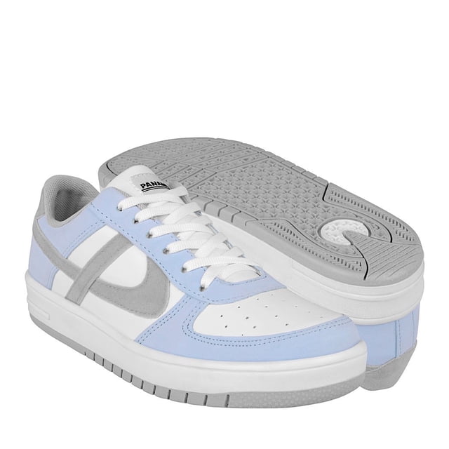 Tenis Caballero Panam 0106740096 Simipiel blanco