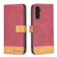 thumbnail image 2 of SaniMore Samsung Galaxy A34 5G (2023) Wallet PU Leather Case with Card Holders & Cash Pocket Flip Kickstand Magnetic Closure Shockproof Anti-fall Full Protective Shell For Samsung Galaxy A34 5G, Red, 2 of 8