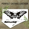 thumbnail image 4 of License Plate, Skull Butterfly Decorative Front,Personalized Stainless Steel License Plate Cover For Men Women,12.2" X 6.2", 4 of 7