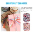 thumbnail image 2 of Luxshiny Durable Raffia Paper Ribbon for Wrapping DIY Use Assorted Color Packing Rope, 2 of 4