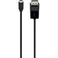 thumbnail image 2 of Belkin - Displayport Cable - Type-c (m) To Displayport (m) - 6 Ft - 4k Support - Black, 2 of 4