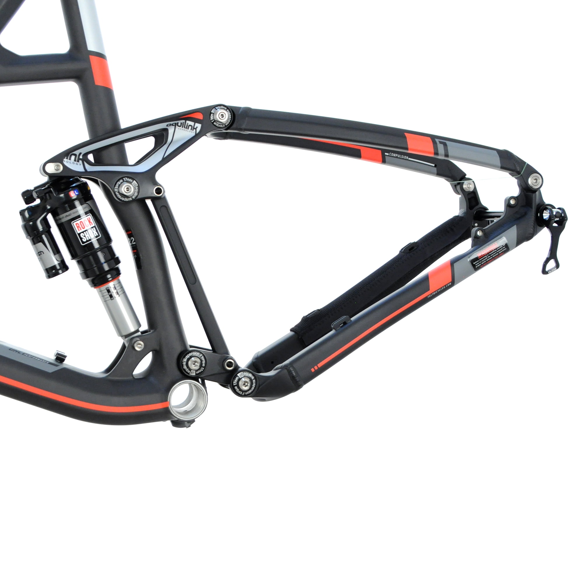 felt compulsion 40 full suspension frame 2013