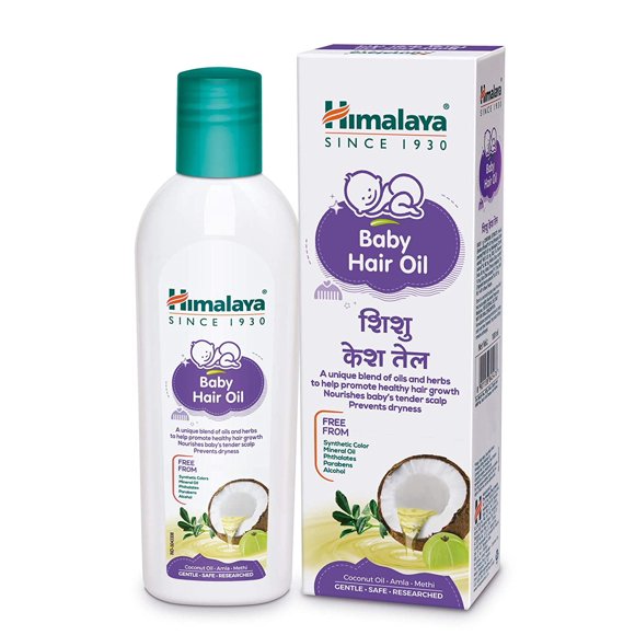 Himalaya Baby Hair Oil with Amla, Sesame & Coconut oil – 100ml