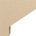 thumbnail image 3 of 8"W x 16"D x 16"H Classic Clemmons Rough Cedar Woodgrain TimberThane Corbel, Primed Tan, 3 of 6