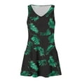 thumbnail image 3 of Womens Sleeveless Floral Sundress Casual Summer Dress Beach Vacation Dress Lightweight A-Line Tank Dresses, 3 of 6