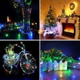 thumbnail image 5 of LINLIN LED Fairy Lights, LED Fairy String Lights Battery Operated, 1m 10 LEDs Sliver Wire Waterproof Bottle String Lights for Wedding Party Bedroom Indoor Outdoor Christmas Decoration, 5 of 7