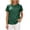 *Army Green, variant on ClodeEU Women's Round Neck Short Sleeve Blouses,Casual Loose Fit Shirts for Summer ,Women's Plus L