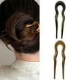 thumbnail image 2 of Acrylic U Shaped Hairpin For Women Elegant Bun Holder Secure Hair Stick For Formal Event And Daily Use, 2 of 19