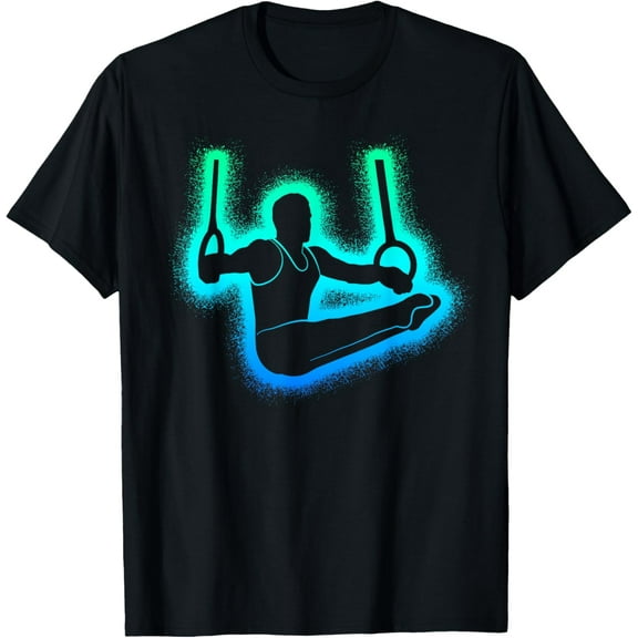 Gymnastics Sports Rings Kids Boys Gymnast T-Shirt