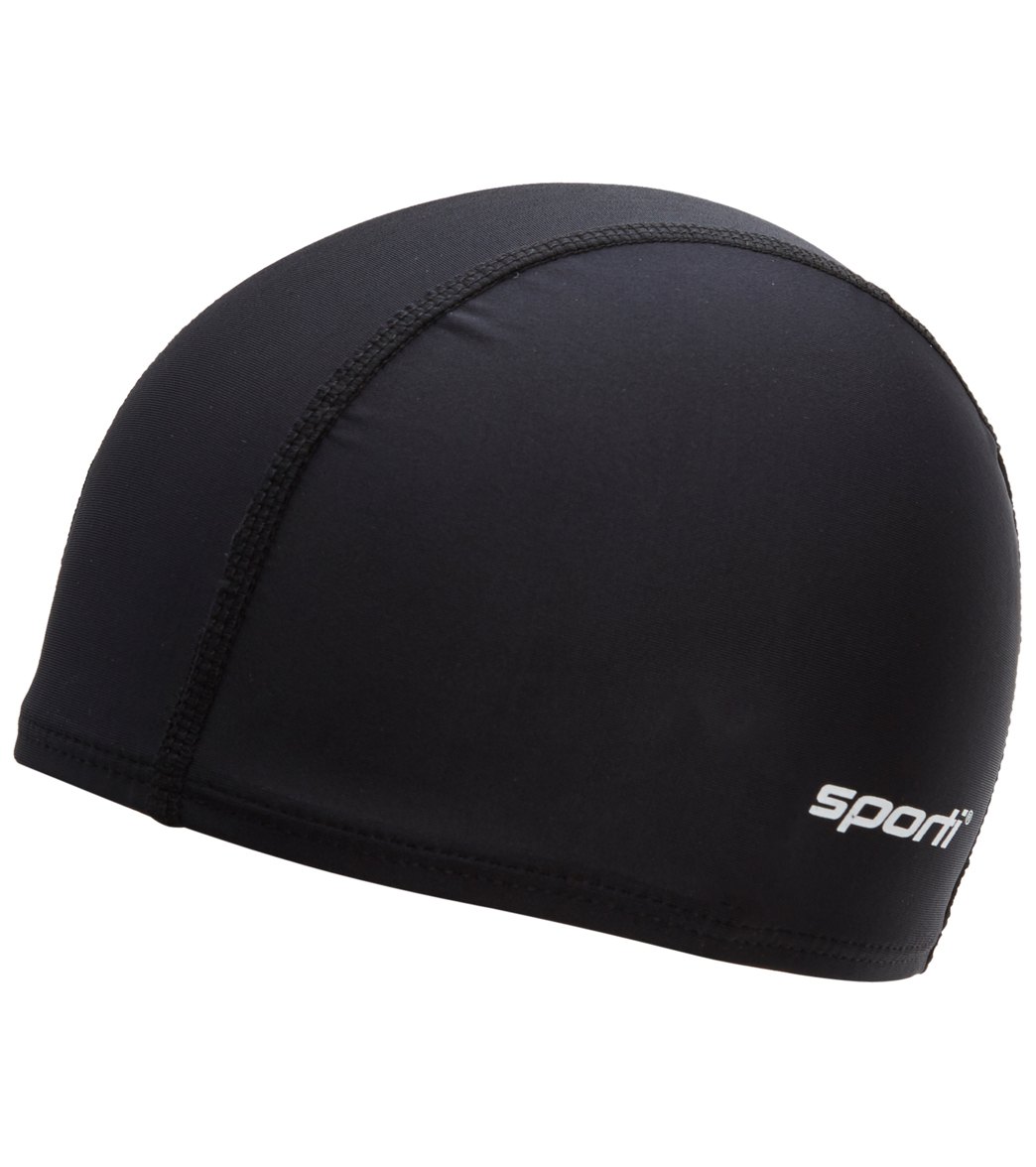 Sporti Polyester Spandex Swim Cap