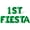Green, variant on Letter Balloons - 1ST FIESTA 16" Inch Alphabet Letters Foil Mylar Balloon 1st Birthday Party Banner (Red)