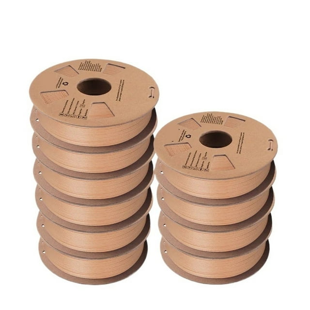 3D Printer PLA/ Rainbow Filament 1.75mm 10 Rolls, 3D Printing Materials For 3D Printer&3D Pen ,Smoother Printing Experience