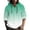 Green, variant on Men Hooded Shirt Long Sleeve Button Down Casual Tops Summer Beach Wear Blue 3XL