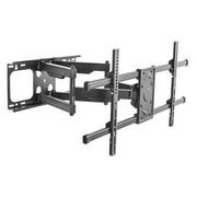 Brateck LPA49-486 Super Solid Dual Arm Large Full Motion TV Wall Mount For LED,LCD Curved &Flat Panel TV's 37"-90"75kg/165lbs