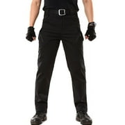 FEDTOSING Relaxed Work Cargo Pants Outdoor Mens Pant Black,Size 32×30