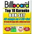 thumbnail image 2 of Various Artists - Billboard Top 10 Karaoke 1 CD, Pop Rock, 2 of 5