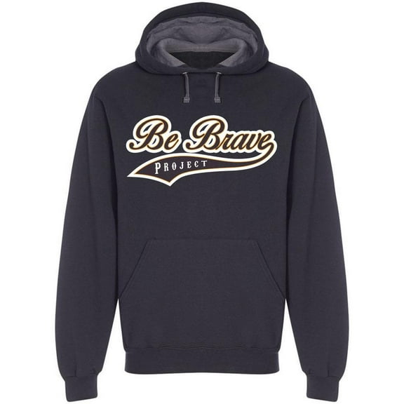Be Brave Project Hoodie Men -Image by Shutterstock, Male x-Large