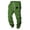 Green, variant on Men's 3D Printed St. Patrick's Day Elastic Waist Casual Sweatpants