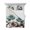 White, variant on Teal Blue Floral Twin Size Down Alternative Comforter, Lightweight Comforter Quilt Bedding Set with Pillow Shams Vintage Rustic Botanical Beige Wooden All Seasons Bed Comforter Duvet Insert 68"x86"