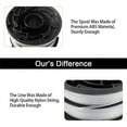 thumbnail image 4 of 8 Replacement Spool + 1 Spool Cap Compatible For Black & Decker GH750 / GH710 / GH700 Lawn Mower, DF-065-BKP / RC-065-P&905171, 4 of 5