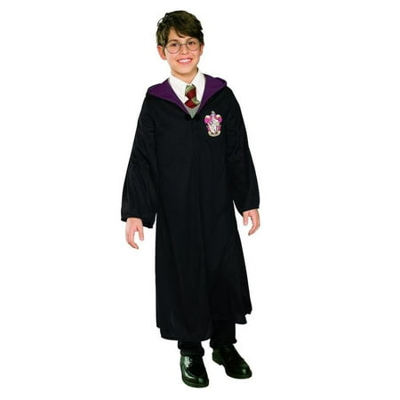 Harry Potter Hogwarts Gryffindor BOYS Kids Youth Robe Costume + Coolie
