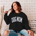 thumbnail image 4 of WEIWEN Dog Mom Sweatshirt for Women Dog Lover Sweatshirts Funny Graphic Sweaters Mama Pullover Tops Womens Fall Fashion Clothing Black, S, 4 of 7