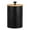 Black, variant on MRLESS Metal Kitchen Canister For Countertop With Airtight Bamboo Lid Large Flour And Sugar Containers For Coffee Tea Spice