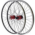 thumbnail image 4 of Mountain Bike MTB Wheelset Aluminum Alloy Rim Disc Brake Front Rear Wheels Bicycle Wheelset Black Bike Wheel Set, 4 of 9