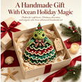 thumbnail image 6 of DIY Layered Ocean Christmas Yarn Art Kit Collection, Cute Sea Turtle Crochet Ornament, Beginner‑Friendly Craft Set for Christmas Home Decor & Handmade Holiday Gifts, 6 of 6