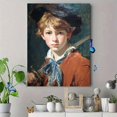 thumbnail image 4 of Gentle Boy With Sword Canvas Print Home Hallway Wall Decor, 4 of 8