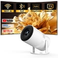 thumbnail image 1 of [Miniproyector inteligente] PANSEBA WiFi 6 y Bluetooth ajustables en 270°, 1 of 7