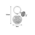 thumbnail image 2 of Personalized Stainless Steel Boss Gift Key Chain Leader Boss Manager Gift Keyring Team Newcomer Keychains Retirement Gifts, 2 of 5