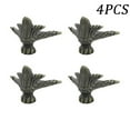 thumbnail image 1 of 4 x Antique Brass Jewelry Chest Wood Case Box Decor Feet Leg Corner Protector, 1 of 11