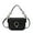 Croco Black, variant on Fantacy Croc Vegan Leather Women's Shoulder Bag, Sleek Crossbody Purse Handbag by Mia K - Navy