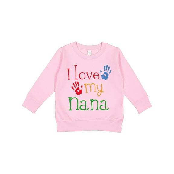 Inktastic I Love My Nana Toddler Sweatshirt